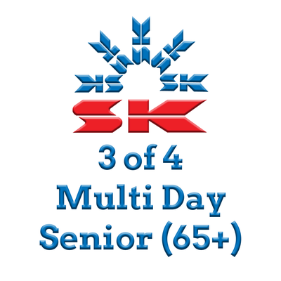 3 of 4 Days Senior 65+