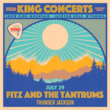 Fitz and the Tantrums with Thunder Jackson - VIP - 7/29/26 - Season Pass Holder