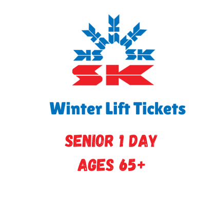 Senior (65+) Day Ticket