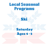 Saturday 4 - 5 Year-Old SKI