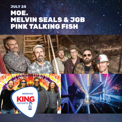 moe. + Melvin Seals & JGB + Pink Talking Fish - VIP - 7/25/24 (SOLD OUT)