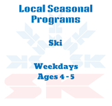 Weekdays 4 - 5 Year-Old SKI