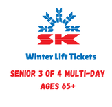 3 of 4 Days Senior 65+